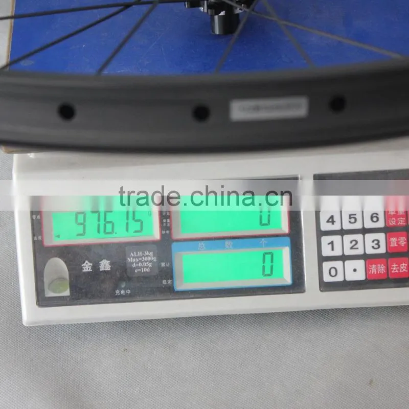 29er 35mm width carbon bike wheelset , clincher bubeless ready carbon all mountain bike wheelset AM290-35-TL