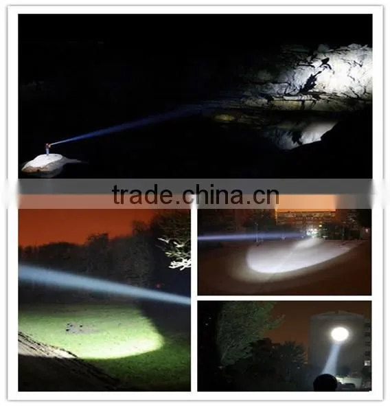 (130212) Military Level/Tactical/Led Flashlight Police with 18650 Battery