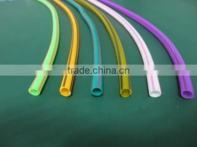 best selling hookah shisha hose- double colors silicone hose with FDA grade