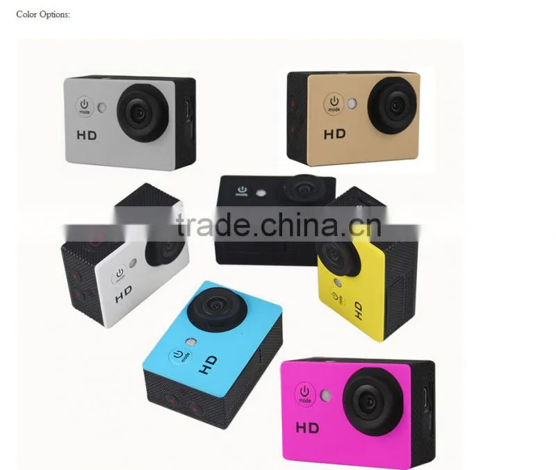 SJ6000 W9 Sport DV Cameras Wifi Action Camera Wireless Video Recorder 2.0 inch 1080P 170 Wide Angle Car DVR 30M Waterproof