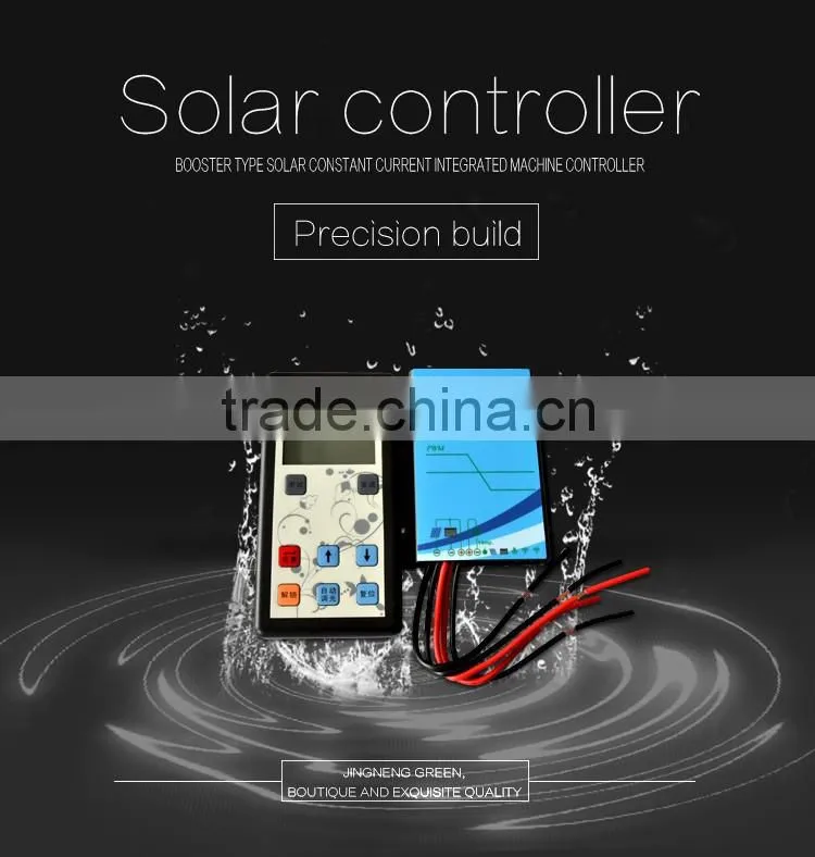 PMW charging 10a Booster type Solar Waterproof-Constant Current Integrated Machine ce rohs solar charge controller 12v 24v auto