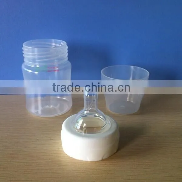 Free sample factory direct sale 120ml plastic baby feeder 4oz durable baby feeding milk bottle