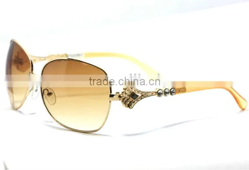 2013newest popular women's Fashion Metal Sunglasses