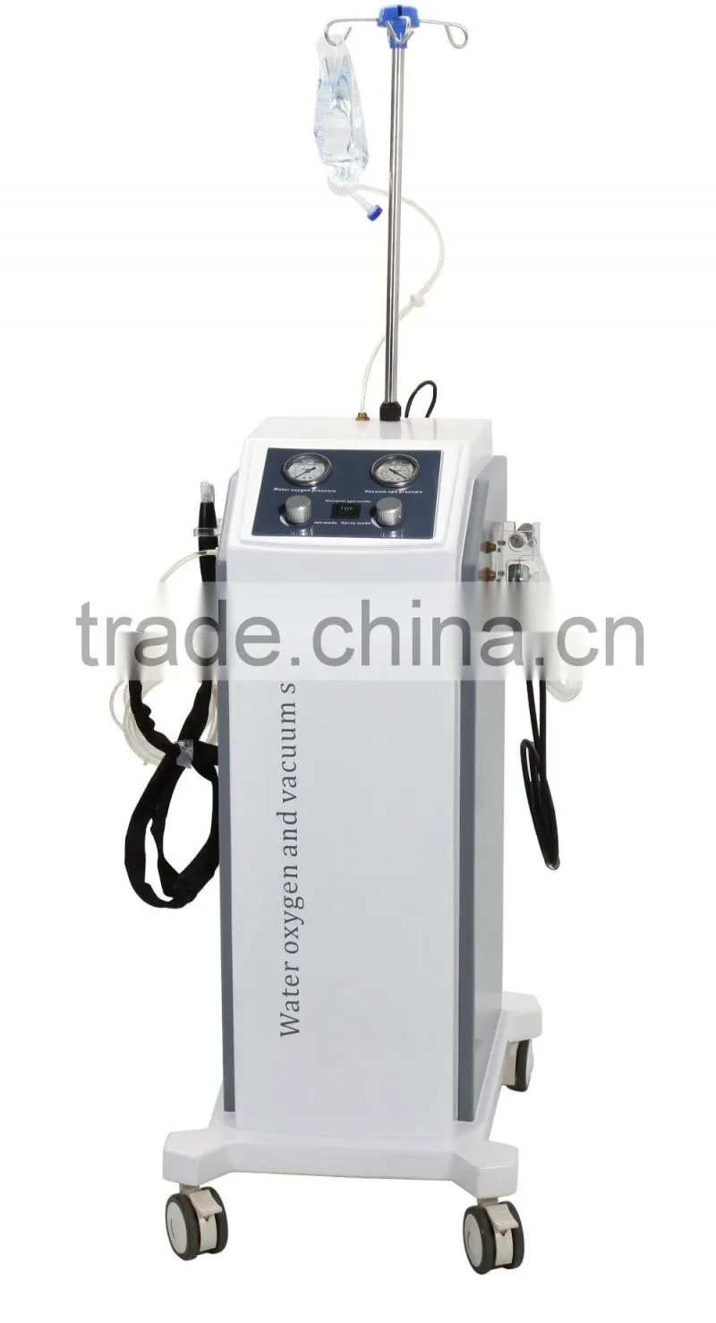 Top rated good pump 4 in 1 oxygen and water jet peel facial skin care machine for facial cleaning and rejuvenation