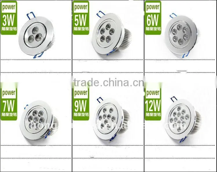 3W LED Recessed Ceiling Light