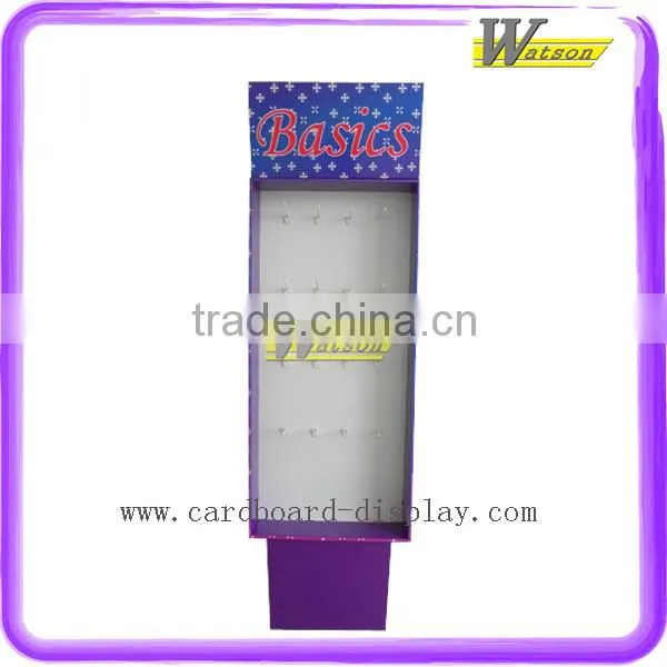 Supermarket Promotion Accessory Floor Paper Hanging Display