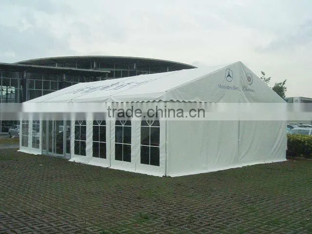 Best-Selling clear span tent with inner rolled PVC windows