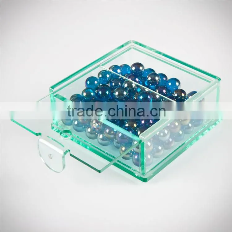 High Quality Customized Acrylic Storage Box With Sliding Lid