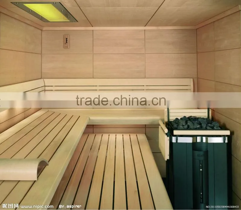 luxury finland traditional Sunny Paradise Sauna steam sauna room
