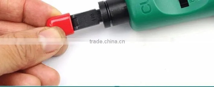 Cable Impact punch down tool wire stripping knives Mini Utility Portable Network Punch Down tool for 110 88 modules