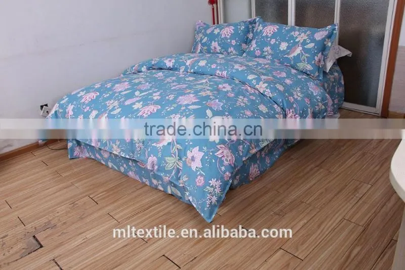 Great 100% Cotton Printed Bedding Set for Girl Twin Size Happy Giraffe