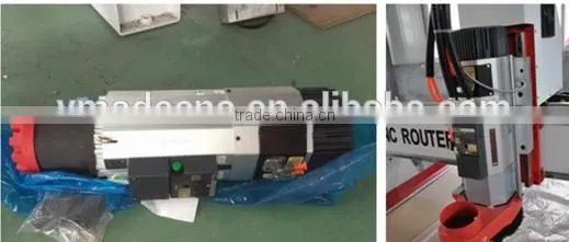 9KW Italy HSD air cooling spindle disk auto tool changer woodworking CNC machine disk atc woodworking router bits