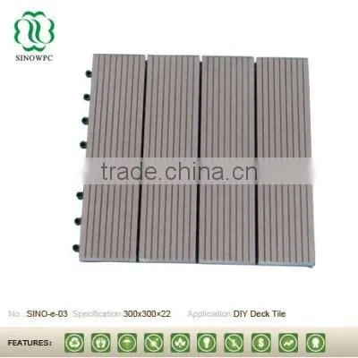WPC deck interlock floors