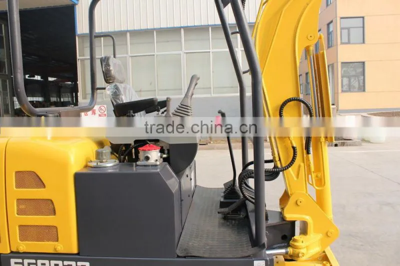 2.0Ton mini digger/2.0ton mini excavator/ hydraulic crawler excavator / 0.08m3 bucket capacity digger