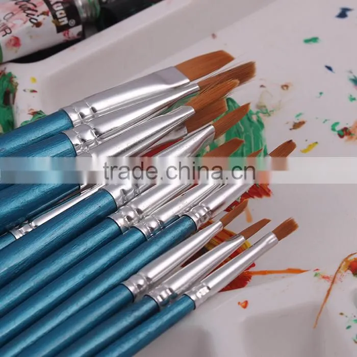 Wholesale 10pcs Students Artist Brush Set In Stock