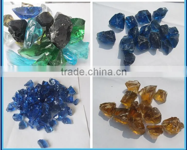 Landscaping Crushed Glass Rock Directly from Factory
