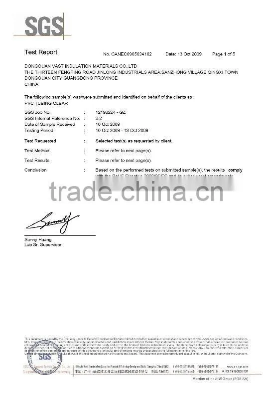 Dongguan-made PVC cable protection tube wholesale