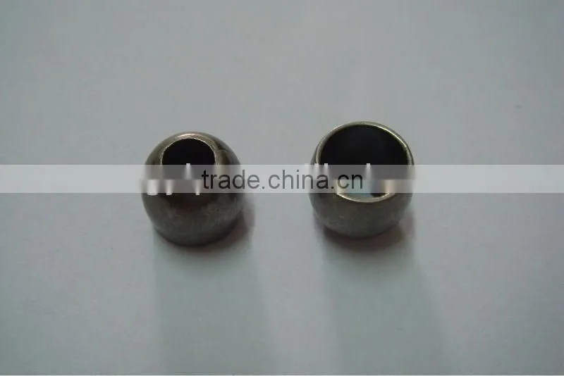 8mm*9mm universal royal metal bell stoppers for hat