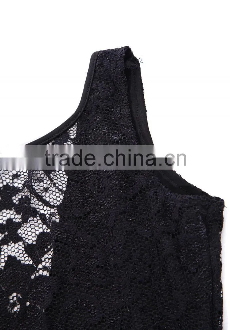 2014 HIgh-Rank quality fabrics lace U backless lace sexy elastane v front dresses