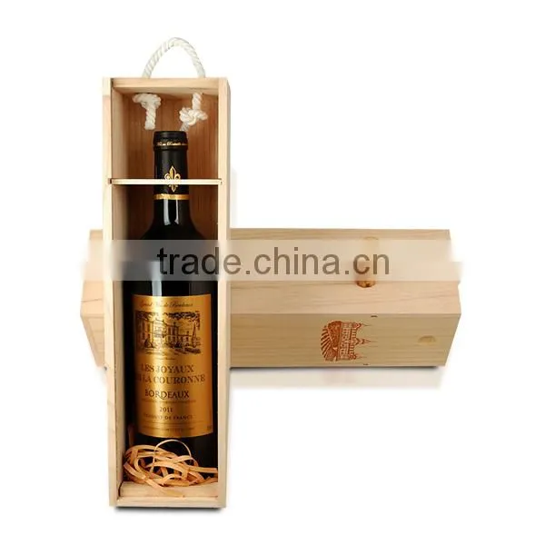 Custom handmade Wooden Wine Box Wholesale