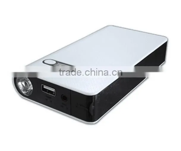 Thin Car Emergency Power bank, battery charger 8000mAh slim Mini Jump Starter 12v car jump starter Power Bank for Car Jump Start