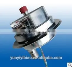 Vacuum electrical contact pressure gauges