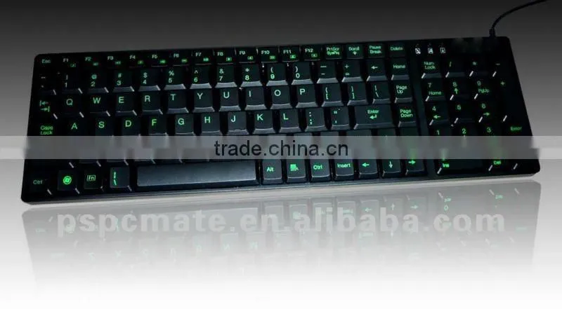 led laptop keyboard wired or wireless for desktop and laptop