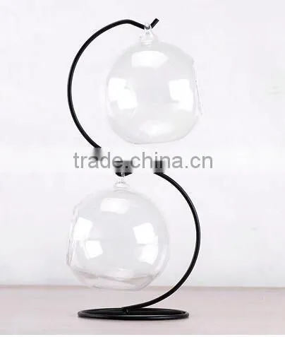 Glass terrarium elegant glass vase nice for home decorations