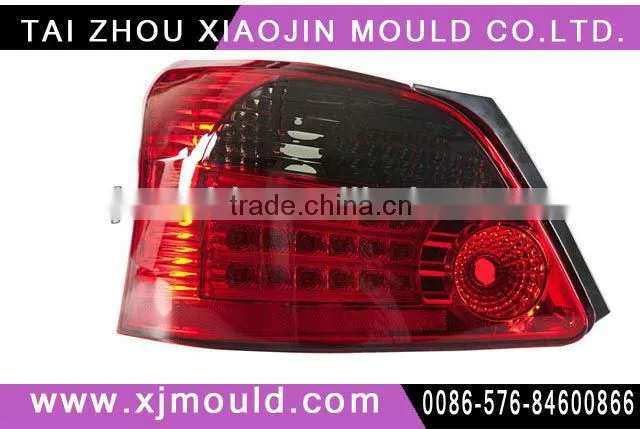 plastic injection car tail lamp moulding factory