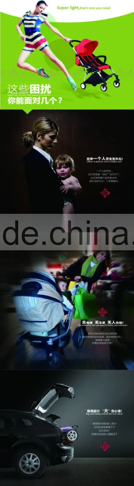Hot Sale lightweight Stroller / Baby Stroller / Baby Pram