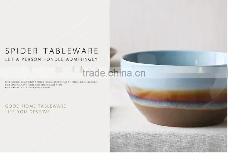 Contracted creative western dish bowl covered 012