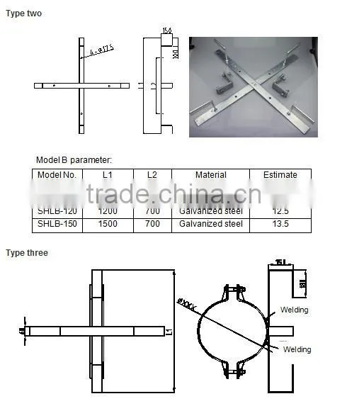 Hot Dip Galvanized Cable Storage Assembly for tower/pole