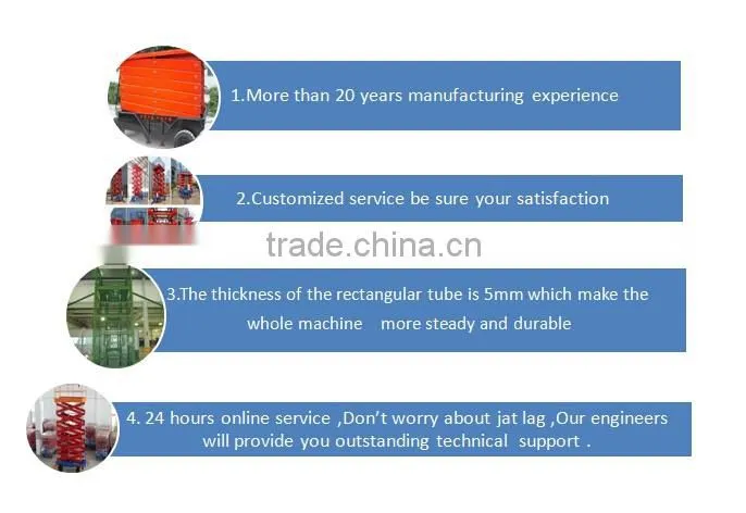 Mini Hydraulic Mobile Scissor Lift Platform