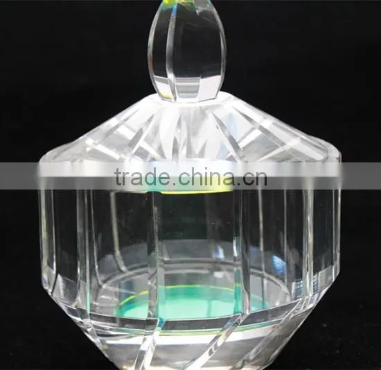 Exquisite Crystal Glass Bowls with nice Lids