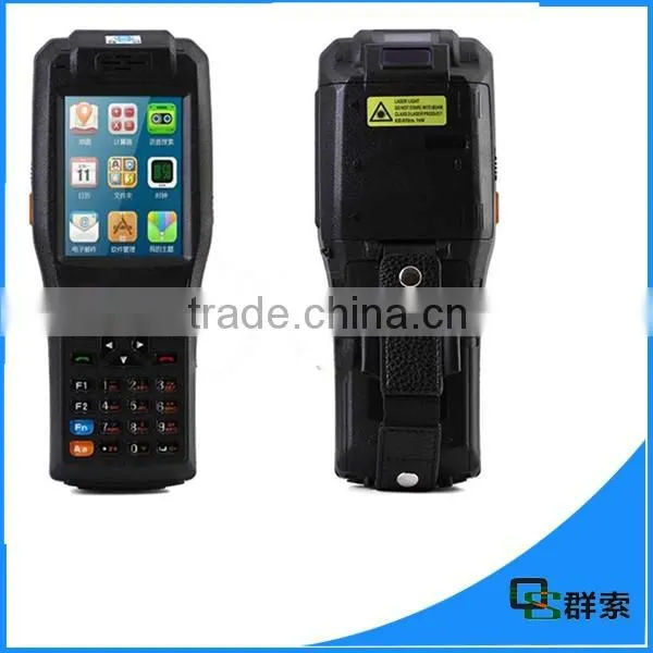 China wifi/3g/gps/nfc mini printer android pda handheld bluetooth symbol n410 barcode scanner
