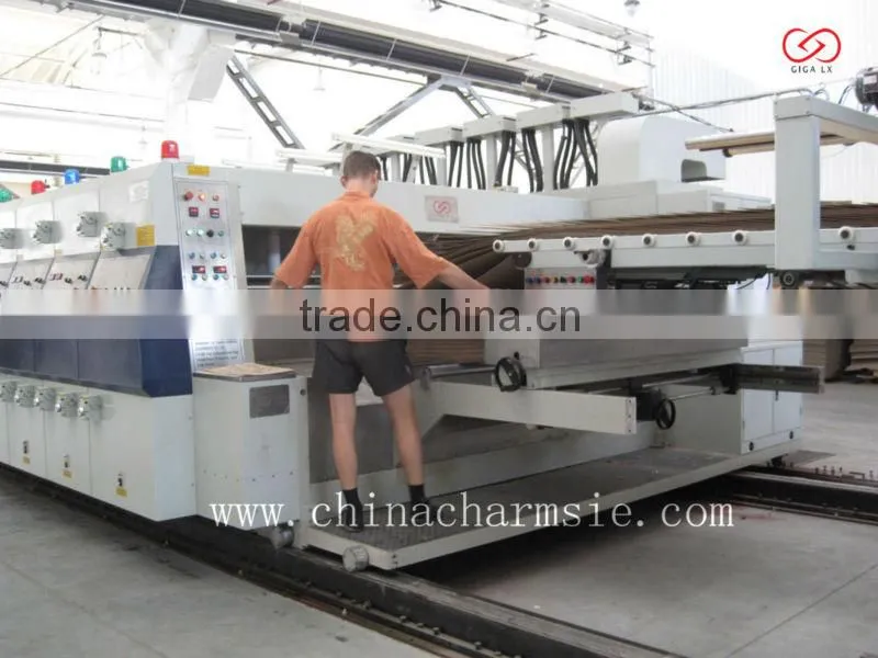 GIGA LX Automatic Corrugated Carton Pizza Box Printing Machine Production Line