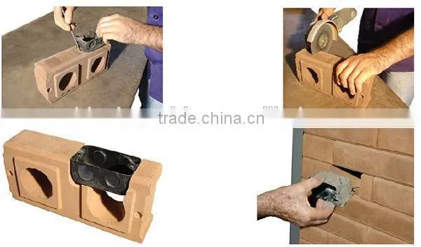 WT1-10 clay soil brick making machine for clay brick
