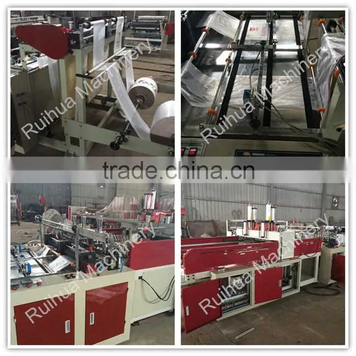 Fully Automatic Line Shopping Bags Sealing and Cutting Machine