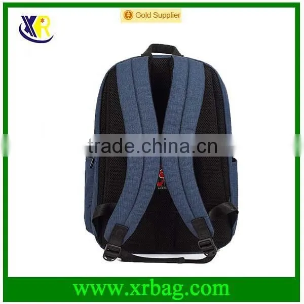 2015 new style design cotton canvas school bag