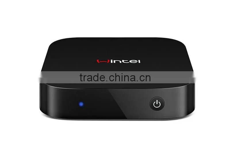 Wintel MINI PC Bluetooth4.0 Intel Bay Trail-T CR Atom Z3735F Intel HD Graphic android4.4 Windows10 tv box