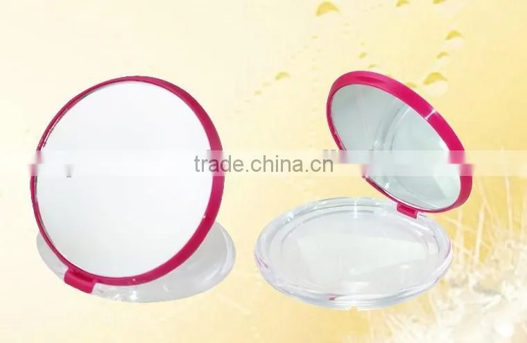 Single sided pocket mirror desktop