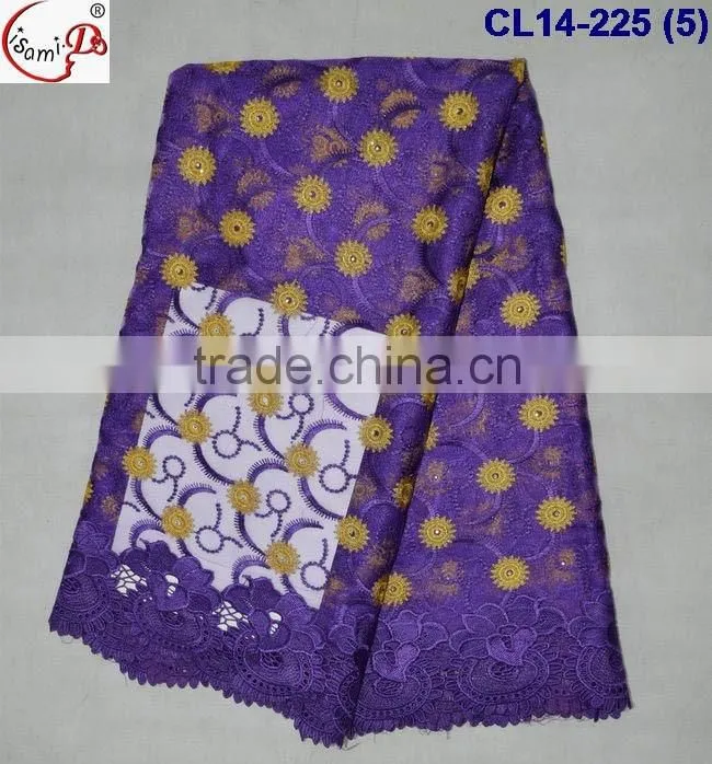 CL14-225 2016 latest fashion lace design french lace fabric, african net tulle lace fabric wholesale