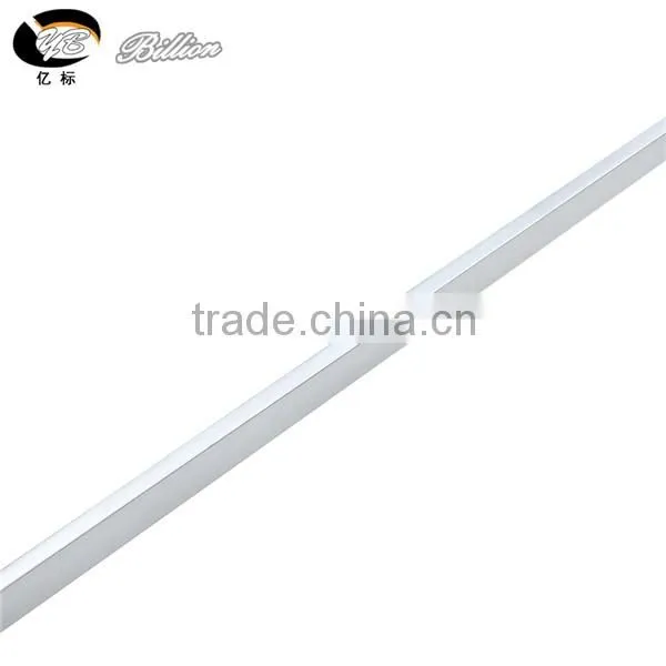 Metal Chrome Square Tube Display Support Slotted Aluminum Tube