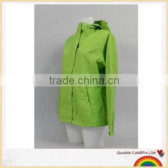 Outdoor waterproof nylon windbreaker jacket