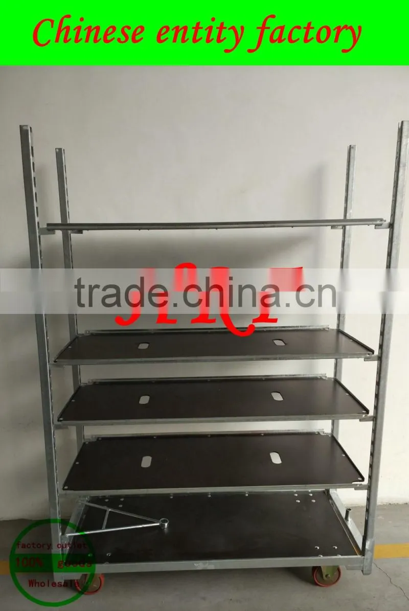 Farm tool cart Four wheels multilayer flower cars Sales in the Netherlands, Canada