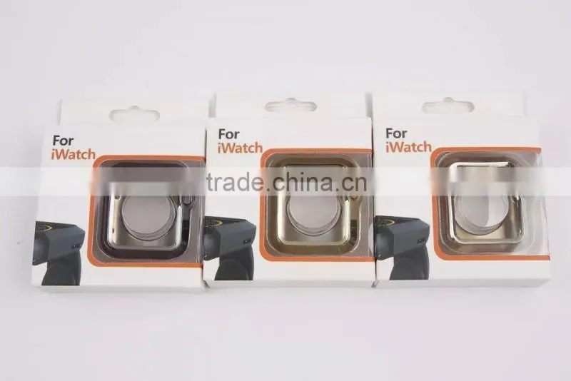 100% perfect fit for apple watch 38mm aluminum Plating pattern case