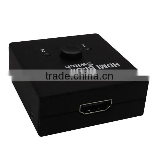 Mini HDMI 2 ports Bi-Direction Switch 2x1 3D support