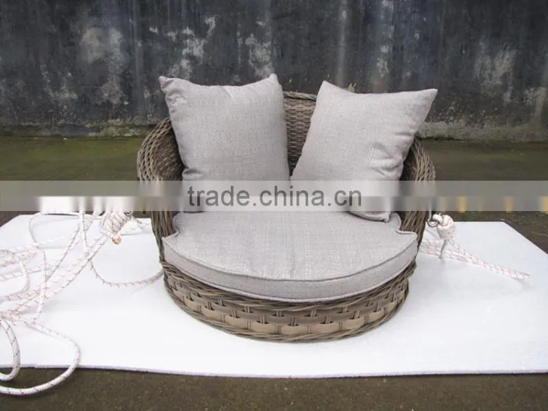 2016 NRW ALUMINIUM OUTDOOR GARDEN RATTAN HANGING CHAIR