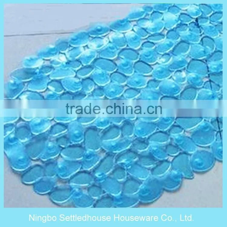 China Custome Bath Mat Manufacturer PCV Non Slip Bathroom Floor Mat