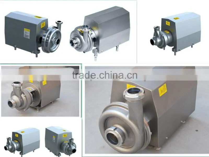 Food centrifugal pump
